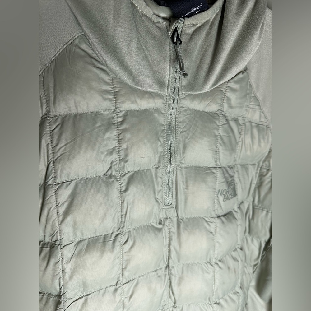 The North Face Thermoball Hybrid Pullover Khaki XL - Picture 3 of 7